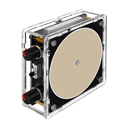 Music Tesla Coil Bluetooth/AUX Dual Mode Music Box Artificial Lightning Touchable Audio Input Bluetooth Science Experiments