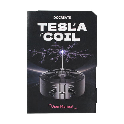 Music Tesla Coil Bluetooth Music Box Arc Generator Artificial Lightning Touchable Audio Input Bluetooth Science Experiment EU/US